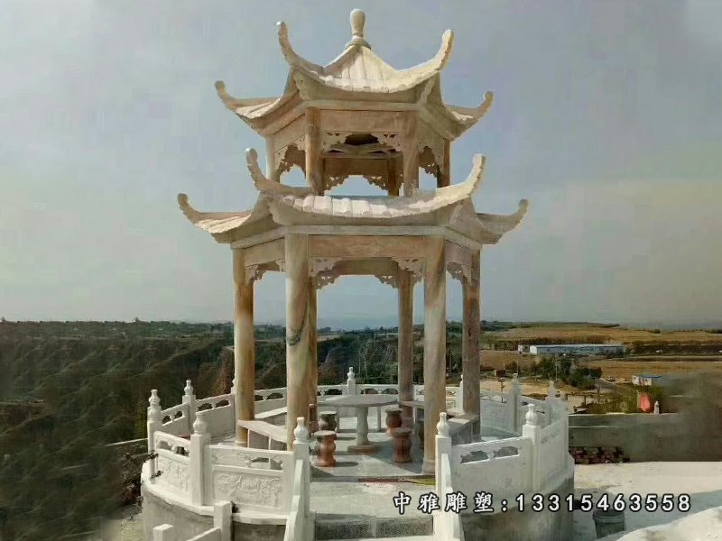 大理石景区大型双层凉亭（2）
