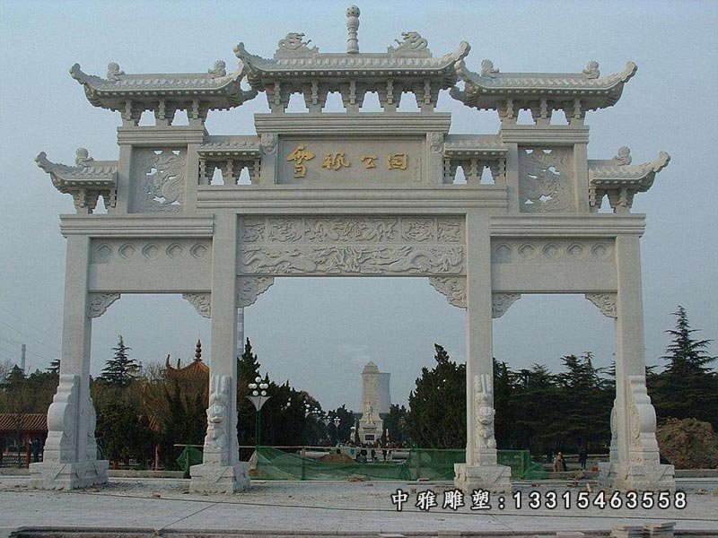 大理石广场大型牌坊（2）