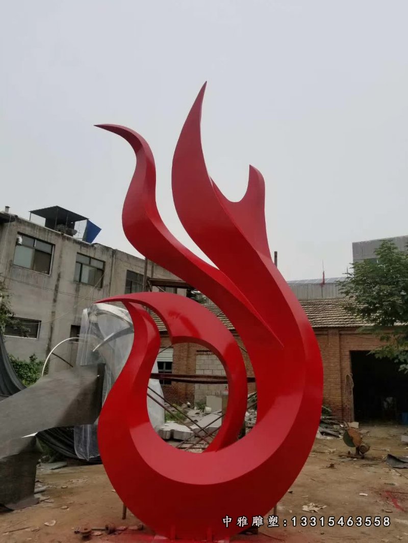 不锈钢喷漆景观凤凰