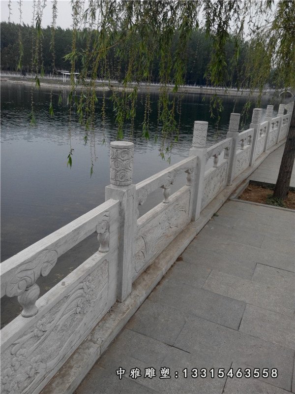 大理石河边栏板雕塑（2）