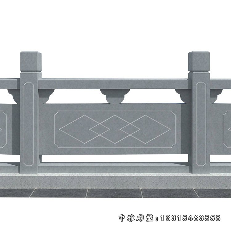 厂家直销 多种天然石材浮雕石栏板景区防护石栏杆 加工定制73358