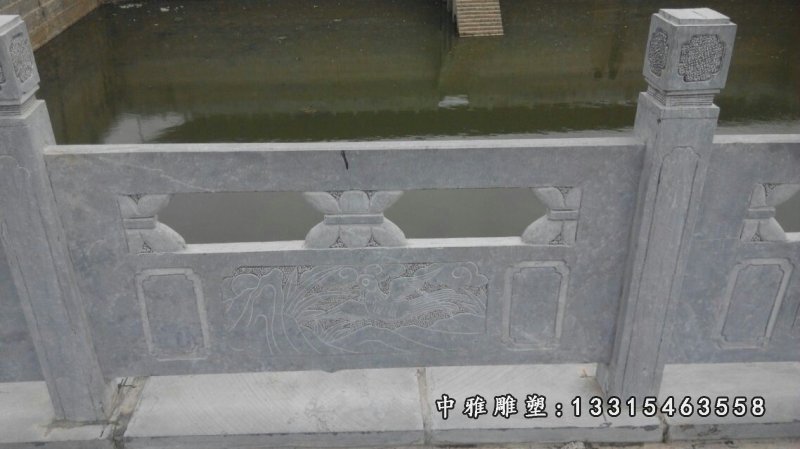 青石栏板，石雕栏板栏杆 (8)