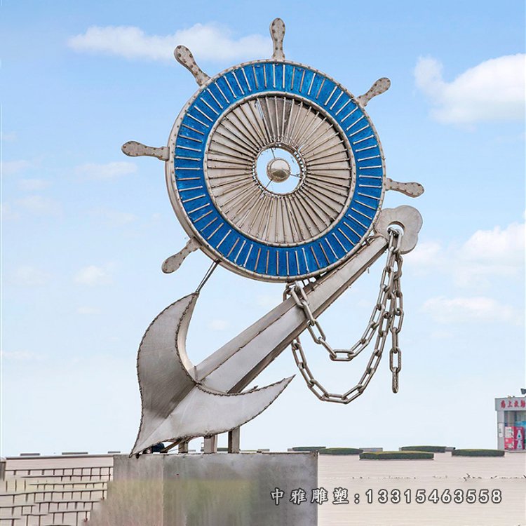 不锈钢广场造型景观雕塑