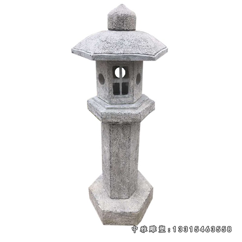 仿古石灯 公园照明石雕灯