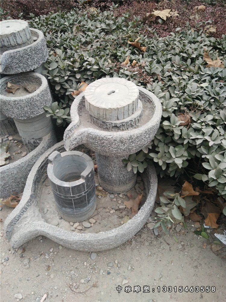 大理石户外景观流水池 (4)