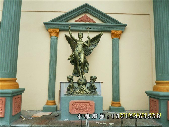 罗马柱石雕，欧式柱子雕塑 (2)