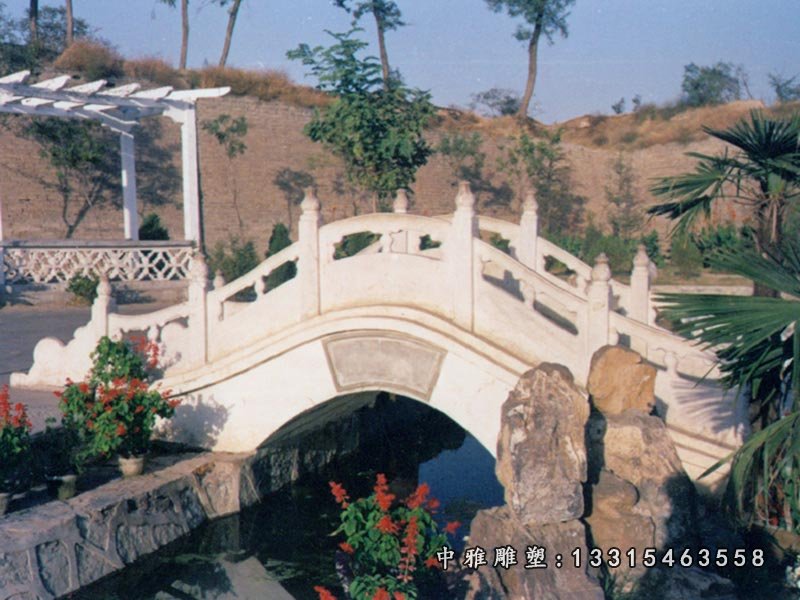 石桥公园景观雕塑，汉白玉石雕塑