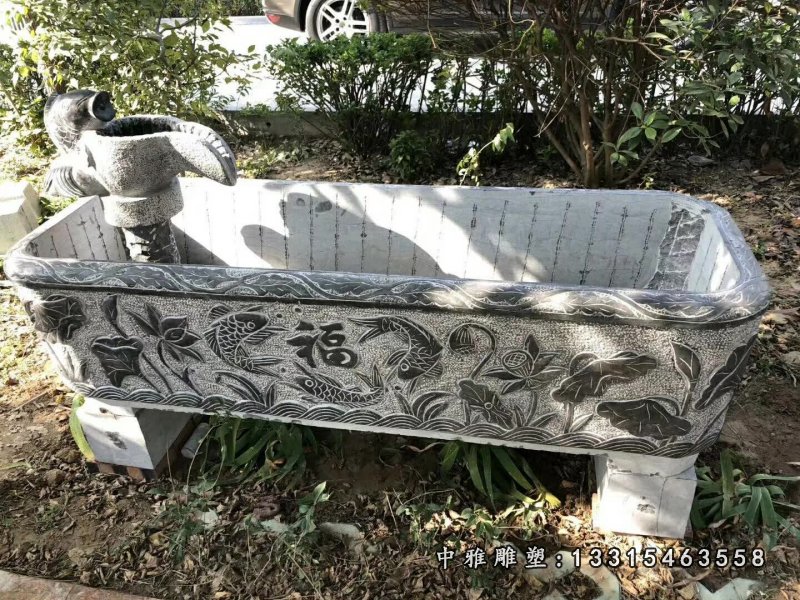 大理石酒店装饰景观流水摆件 (5)